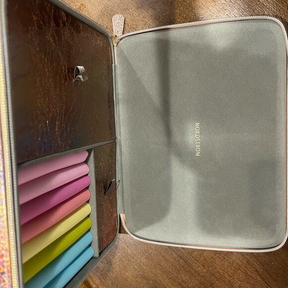 Nordstrom Jewelry Travel Case Metallic Rings, Necklaces, and Accessories - Picture 3 of 8